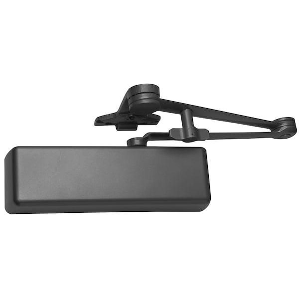 Manual, Hydraulic, 4040XP Series Surface Mounted Closers, Surface Mounted Closer, Heavy Duty Black